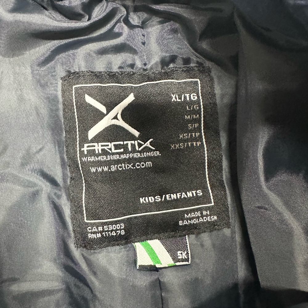 Arctix Kids snow pants  in Dark blue XL teens. Small women